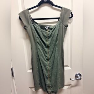 GBG Los Angeles Olive Mini Dress